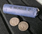 ROLL (40) +5 Mostly 1930's Some 1920's Buffalo Nickels 95% Readable Dates