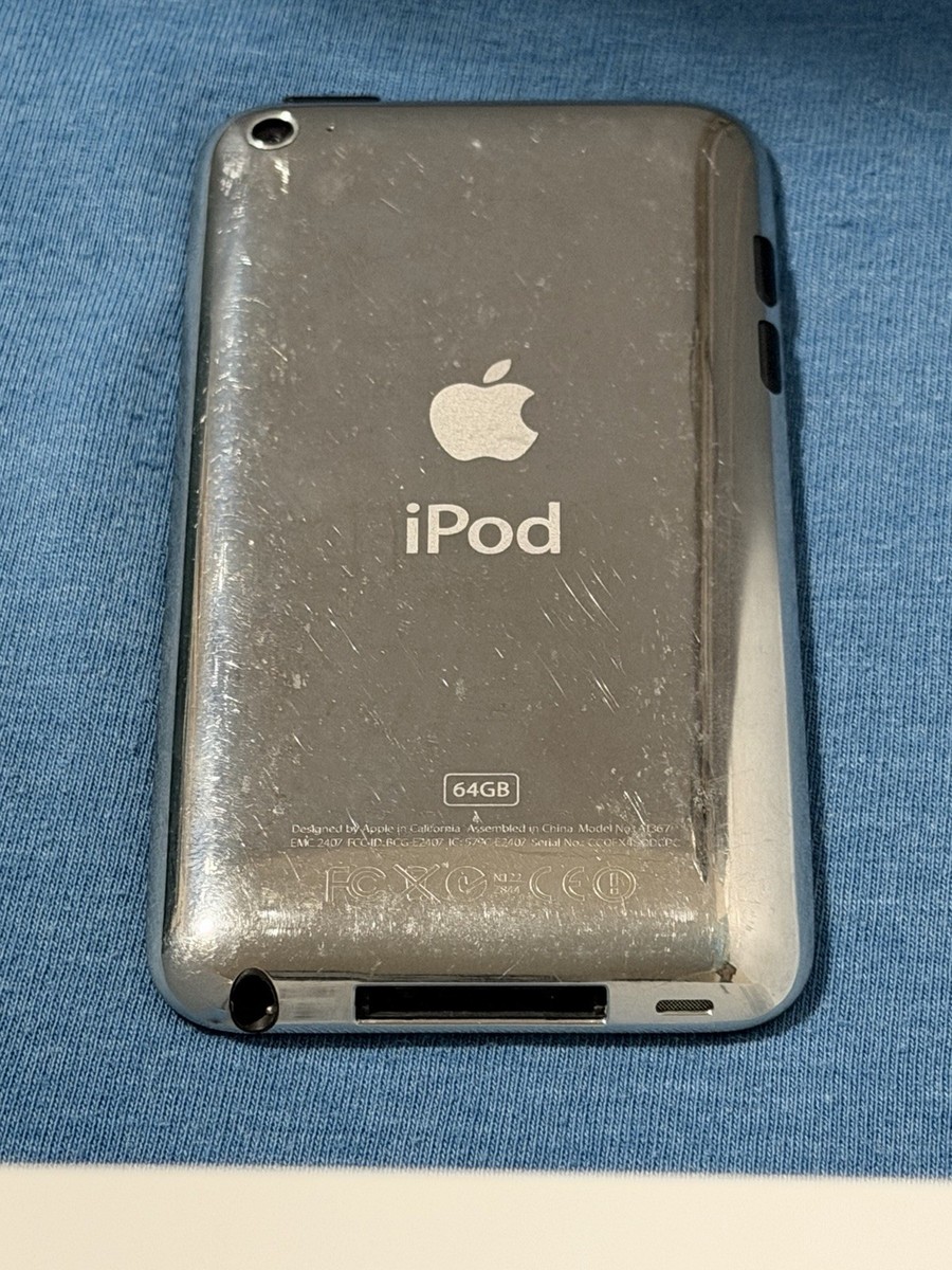Apple iPod Touch 4th Gen 64GB A1367 Black Old Games And Songs | eBay