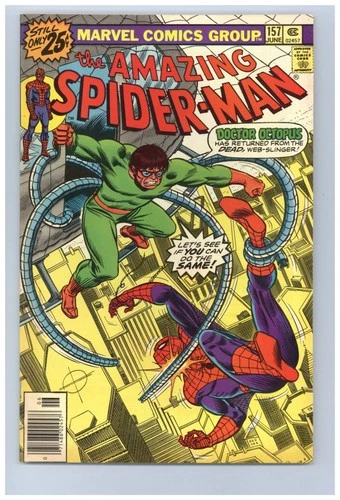 Amazing Spider-Man 157 (FN) Doctor Octopus! Len Wein 1976 Marvel Comics i847