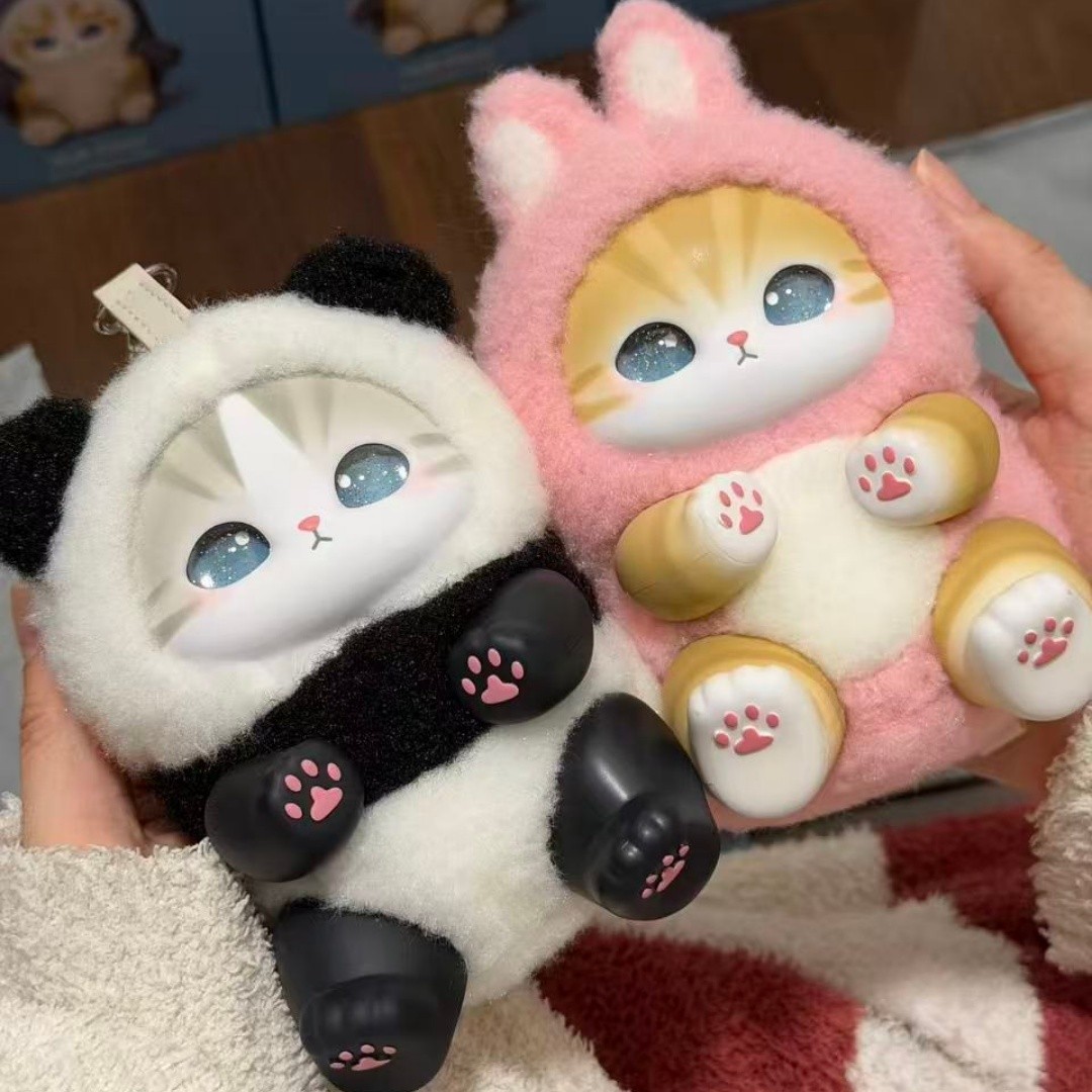 Mofusand Fluffy Kittens Collectible Plush Series Blind Box Art