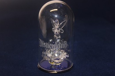 RARE Disney Crystal Tinker Bell, Arribas Brothers, With Base & Dome
