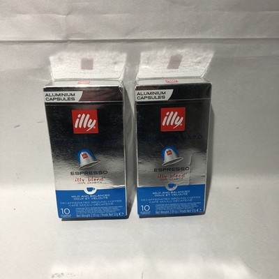 Illy Espresso Decaffeinato Coffee 20 Aluminum Capsules Exp 12/02/2026 SEALED