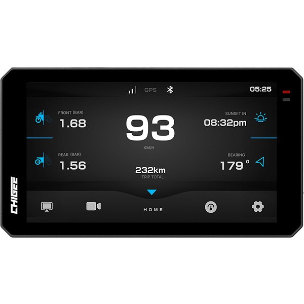 Chigee AIO-6 Smart Riding System Motorcycle Motorbike Satnav GPS