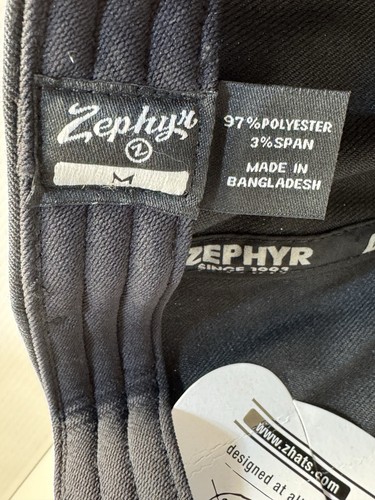 Sombrero elástico Zephyr Texas A&M AGGIES NUEVO CON etiquetas - NEGRO - Talla mediana - Imagen 7 de 11