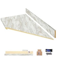 Hampton Bay 8 ft Laminate Countertop Right Mi...