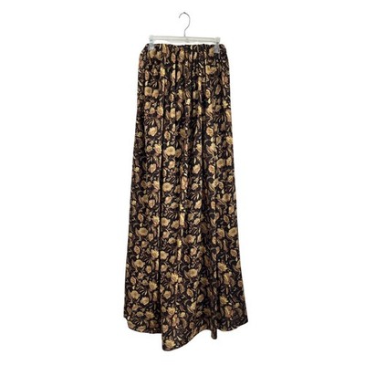 Matteau Strapless Midi Dress Linen Abstract Print Pockets Resort Minimalist  2 | eBay