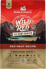 Stella  Chewy's Wild Red Dry Dog Food Raw Coated High Protein Wholesome Grains