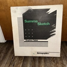 Vintage MMLC 961 Summagraphics Summa Sketch OG Graphic Tablet 6x9 IBM CAD Design