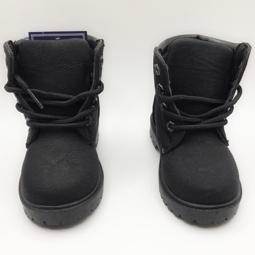 Rugged Bear Toddler Boots Size 6 Black Work Ankle RB13207 New With Tags NWT - 第 1/8 張圖片