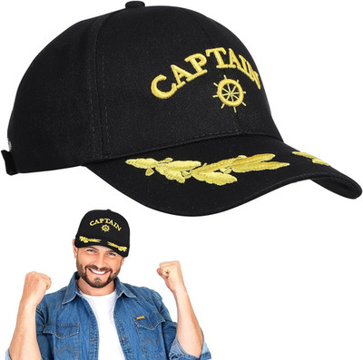 KapitäNsmüTze Herren: Kappe KapitäN,Verstellbare Captain Kappe,Basecap KapitäN C