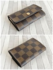 Louis Vuitton Multicl s 6 Key Case N62630 Damier Ebene Brown Key Holder 4