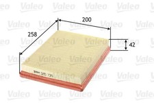 Luftfilter Filtereinsatz 585735 VALEO für KIA CARENS III Großraumlimousine