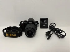 Nikon D60 DSLR Camera With 18-55mm VR Lens + Charger Used - NO FLASH, READ