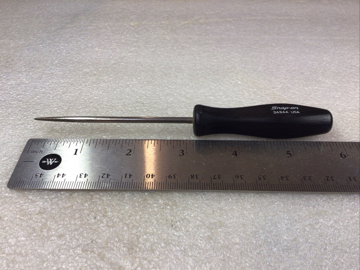 Snap-On 3ASAA - Black Hard Handle, 5.75” Long, Mini All/Pick-USA