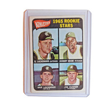 1965 Topps - High # Catfish Hunter, Blue Moon Odom, Skip Lockwood #526 Name...