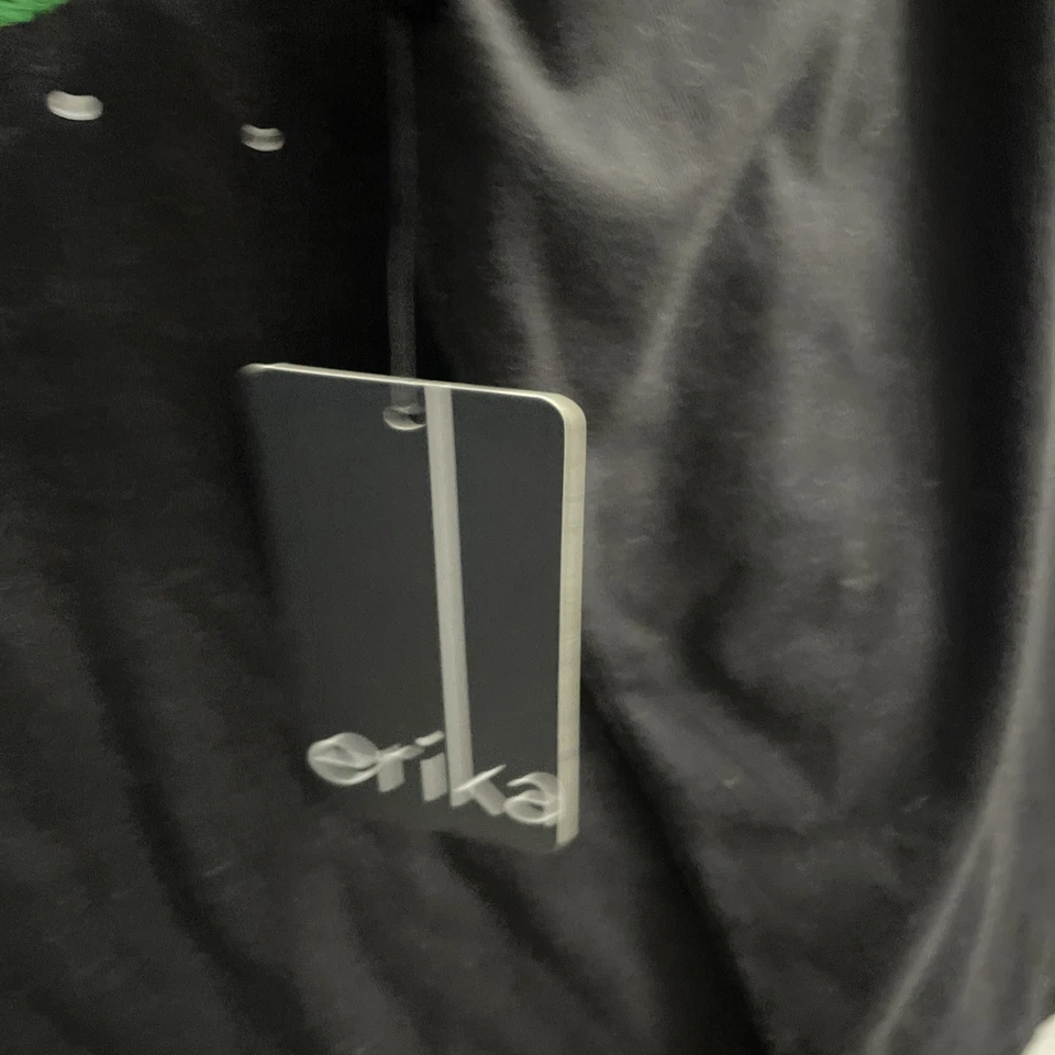 Blusa Top Mujer Erika Negra Bordada Halloween Plus 2X Algodón Manga Larga Foto 4 de 4