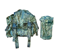 Original Russian 6sh117 Ratnik 7L Patrol Pack & AK Mag Pouch Digiflora EMR Camo