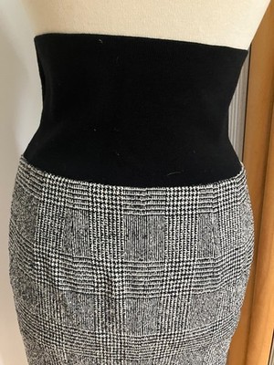Jil Sander Rock Bleistiftrock Highwaist toller Bund 36