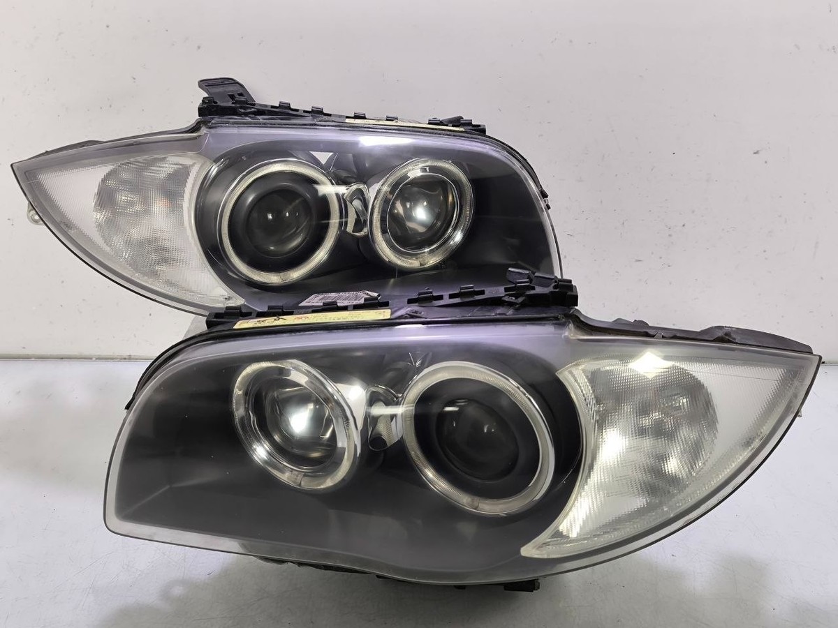 BMW 1 Series GREY XENON HID Front Headlight Lamps 135i 116i 118i