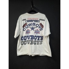 Vintage 1990s Dallas Cowboys Big Print Tee Size 2XL