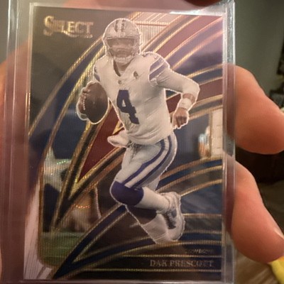 2025 Panini Select - Club Level Dak Prescott #296 Tri-Color Prizm /249