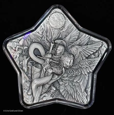 2023 Lucifer The Fallen Angel 2 oz Silver Stacker