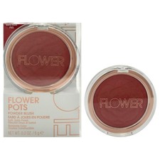 FLOWER BEAUTY Flower Pots Powder Blush- Berry-More, 1 ea