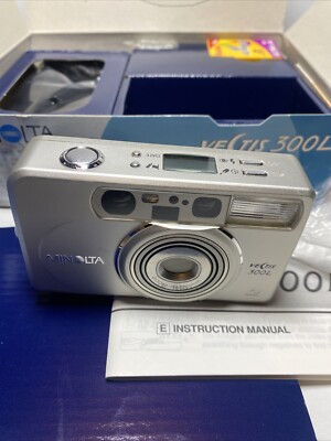 Minolta Vectis 300L Film Camera – Compact APS Photography Vintage