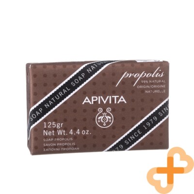 APIVITA NATURAL Body Soap With Propolis and Thyme 125g Softens Skin Moisturizing