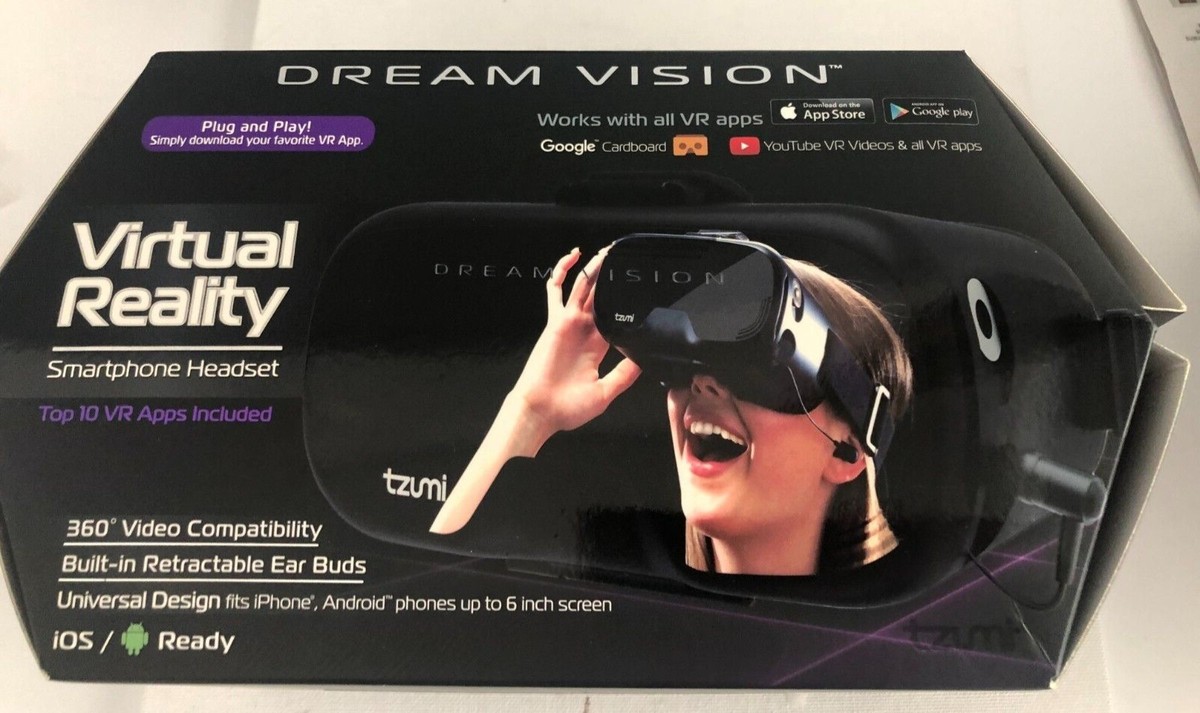洋楽 CORMAT/VIRTUAL REALITY/LIL MILT/G-RAP DREAM VISION TZUMI VIRTUAL REALITY BLACK SMARTPHONE HEADSET MODEL