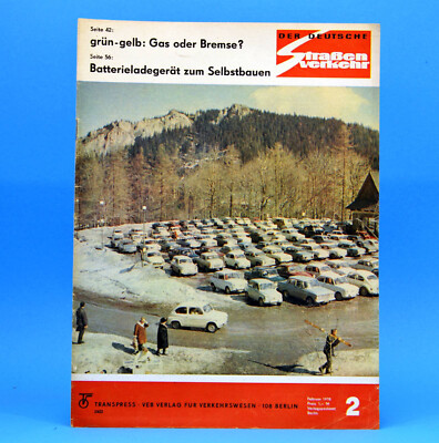 Der Deutsche Straßenverkehr 2 1970 GDR STEMA Volkspolizei Berlin MZ Hungary 28