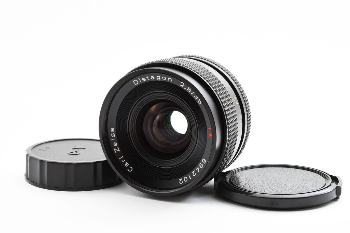 MINT w/ Caps] Contax Carl Zeiss Distagon 35mm f/2.8 T* MMJ MF Lens