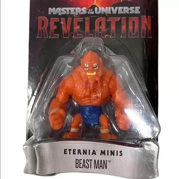 Masters of the Universe Revelation Beast Man 2 Inch Eternia Minis Figure New