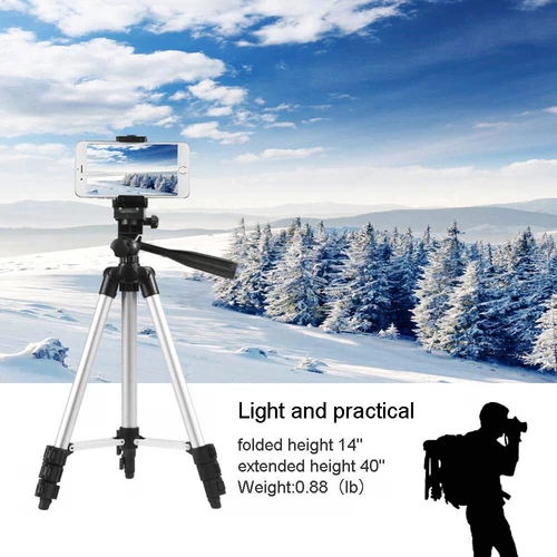 Tripod Stand Mount For Digital Camera Camcorder Phone Holder iPhone DSLR SLR UK - Picture 17 of 19