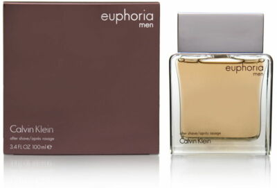 Euphoria Men by Calvin Klein 3.4 oz After Shave Pour Brand New