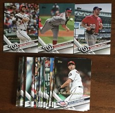 2017 Topps All-Star Game Edition Washington Nationals Team Set