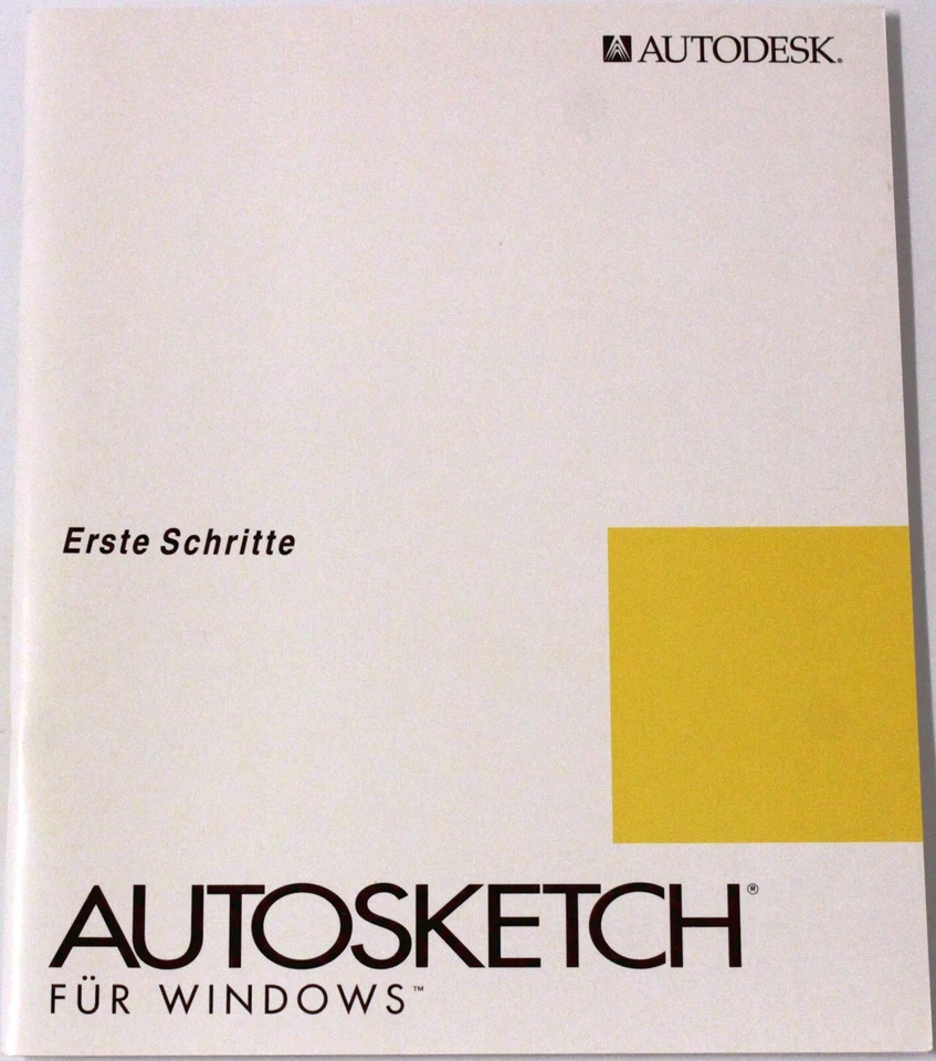 RARITÄT - Autodesk AutoSketch 1.02 - DOS, Windows - Deutsch - 3½″ & 5¼″ - Bild 3 von 4
