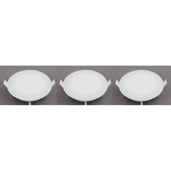 Briloner FLAT-IN Led Einbauleuchten 3Er Set Metall-Kunststoff Weiß 114X30 Mm-image
