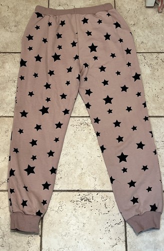 LEA & VIOLA Star-Print Jogging Pants EUC Sz. Medium - Picture 9 of 12