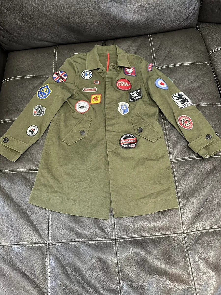 Dsquared2 military jacket sale