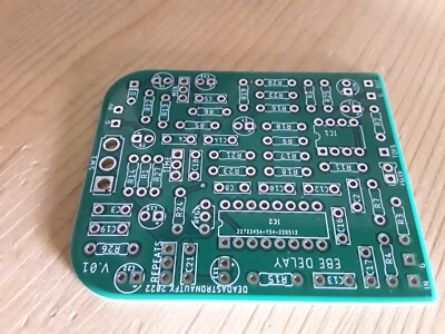 Gitarreneffektpedal selber bauen ''EBE DELAY PCB Deadastronautfx