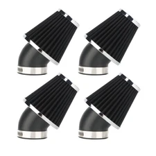 NIBBI 4PCS Washable 48mm-50mm Air Intake Filter For Motorcycle ATV Dirt Pit Bike