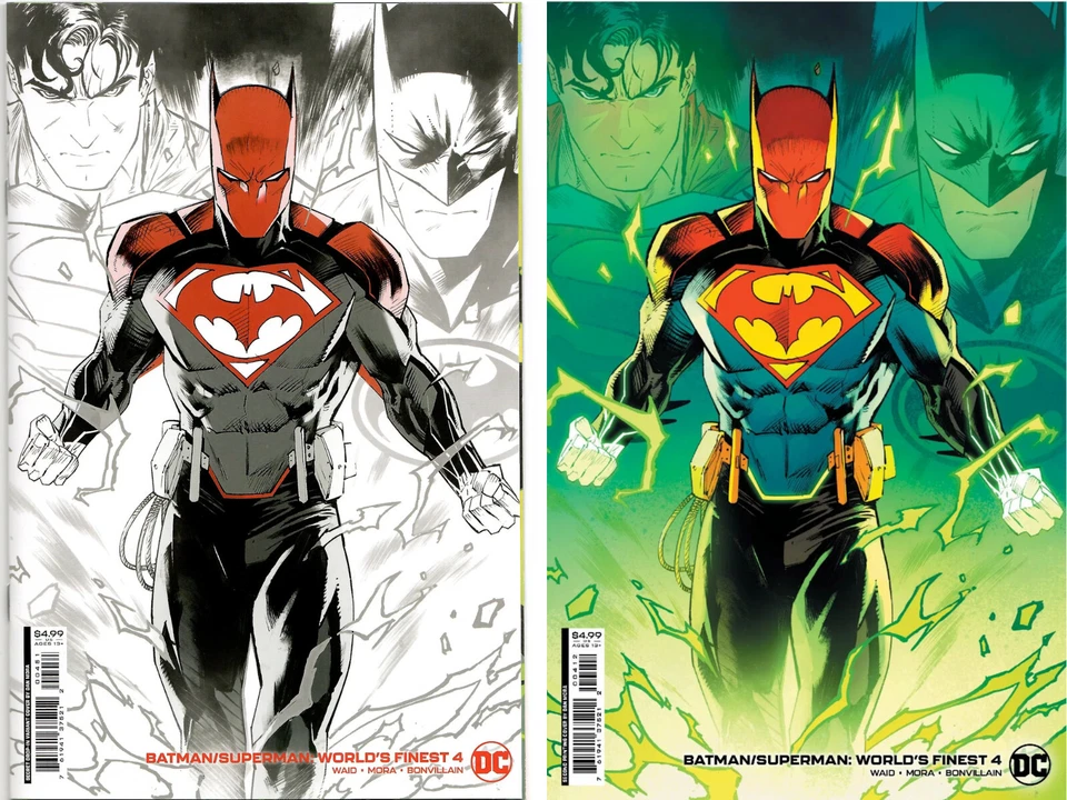 BATMAN/SUPERMAN: WORLD'S FINEST #4 (DAN MORA FUSION 1ST & 2ND PRINT VARIANTS)
