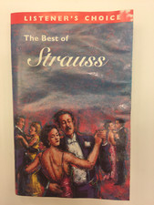 Best of STRAUSS Listener's Choice Music Cassette Tape Blue Danube Waltz 