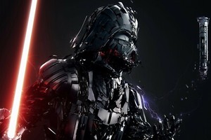 darth vader red lightsaber