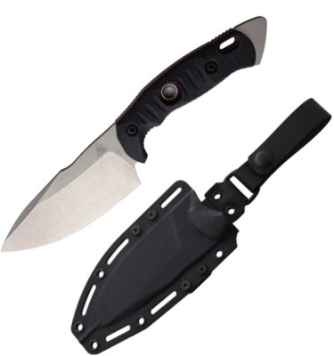 Fobos Knives Alaris Fixed Knife 5'' CPM-3V Steel Full Tang Blade Micarta Handle