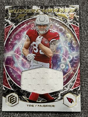 2022 Panini Elements Trey McBride RC Supercharged Patch #/75