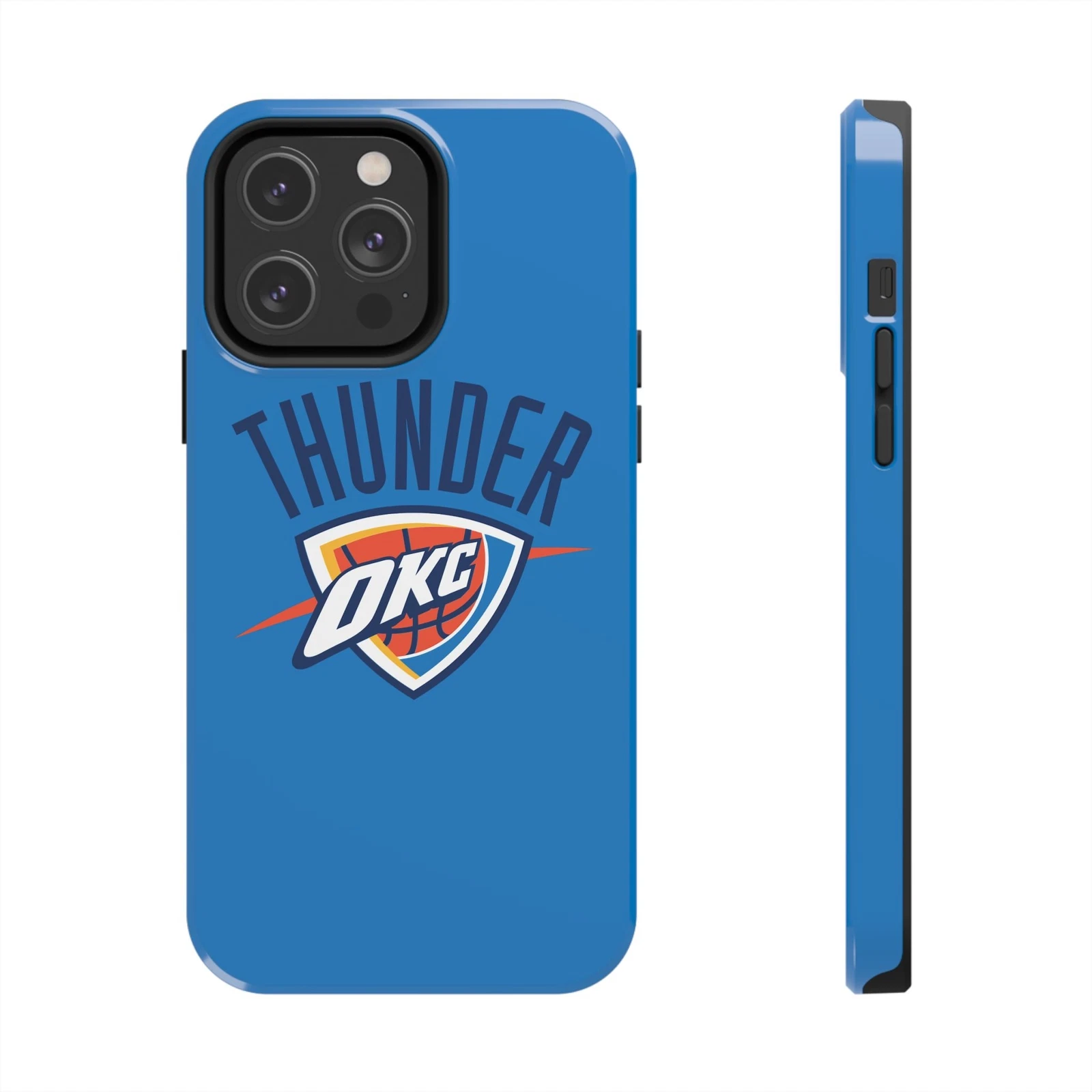 OKC Thunder Tough Phone Case, NBA Finals Playoffs, iPhone Samsung - Basketball