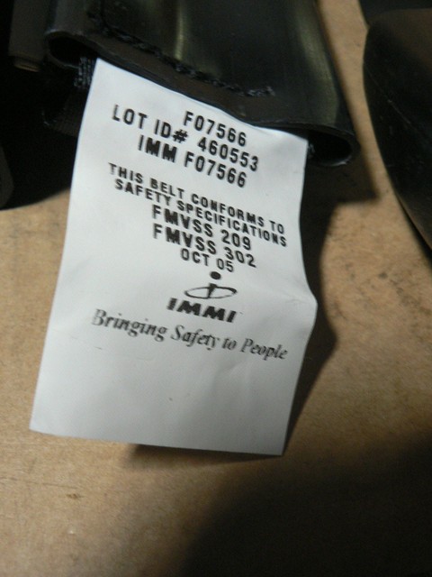 IMMI Freightliner Seat Belt F07566 3 Point Rls80 Komfort Latch F.g ...