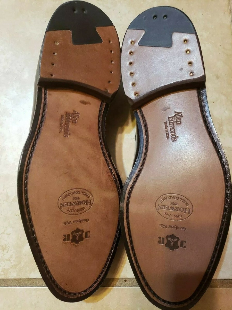 Allen Edmonds Burgundy Grayson Shell Cordovan Tassel Loafers  display picture 2